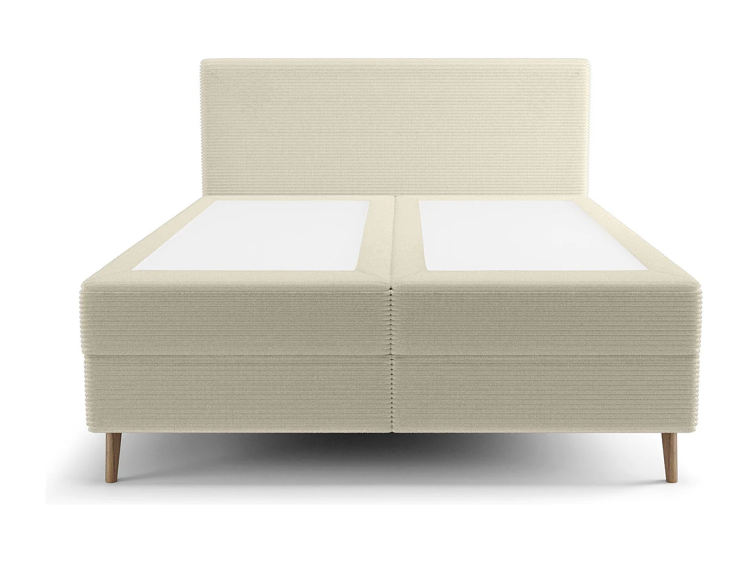BEDANTE Boxspringbett NARA 140x200 POSO 105 Ecru Bett Bettkasten Ehebett Hotelbett Topper Matratze Schlafzimmer Stauraum