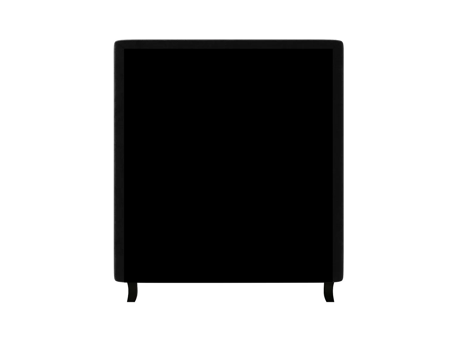 BEDANTE Lit Boxspring LIMBA 80x200 Monolith 97 Gris foncé Lit avec coffre Lit simple Lit d’hôtel Surmatelas Matelas Chambre Espace de rangement