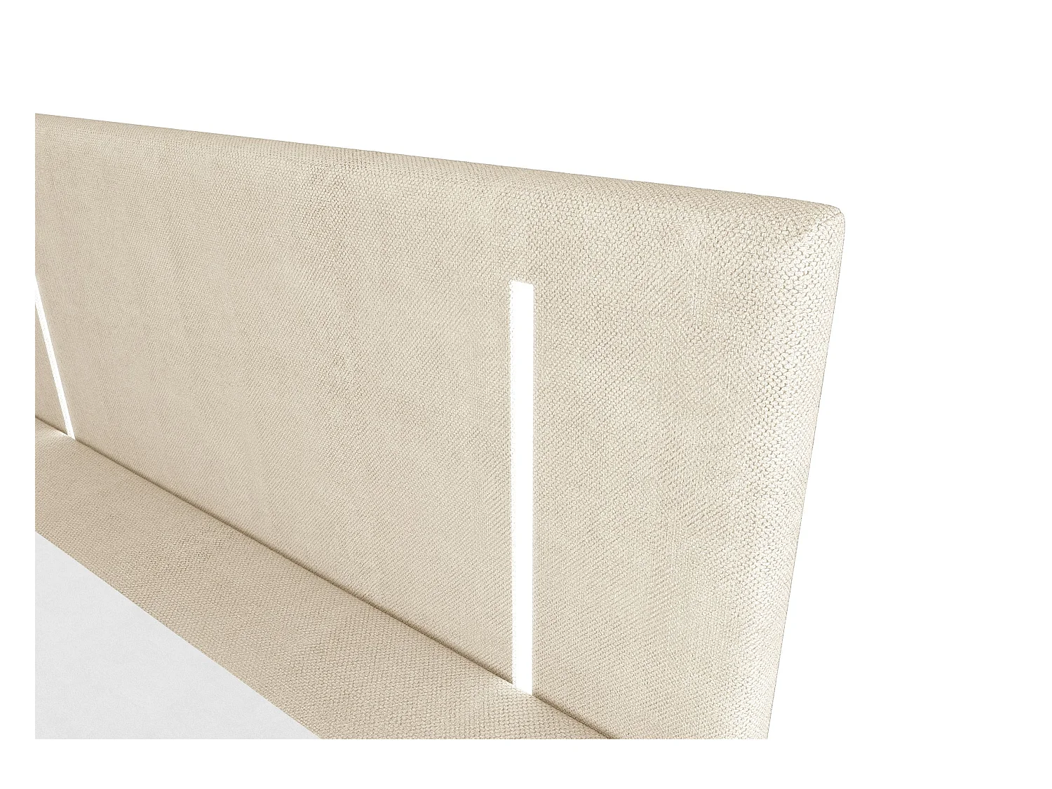 BEDANTE lit boxspring ONO 160x200 CURIO 09 écru lit coffre de lit lit double lit d'hôtel surmatelas matelas chambre à coucher rangement