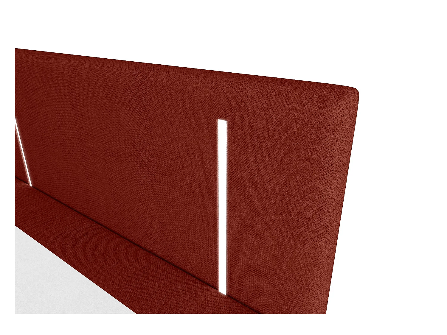 BEDANTE lit boxspring ONO 180x200 CURIO 57 rouge lit coffre de lit lit double lit d'hôtel surmatelas matelas chambre à coucher rangement