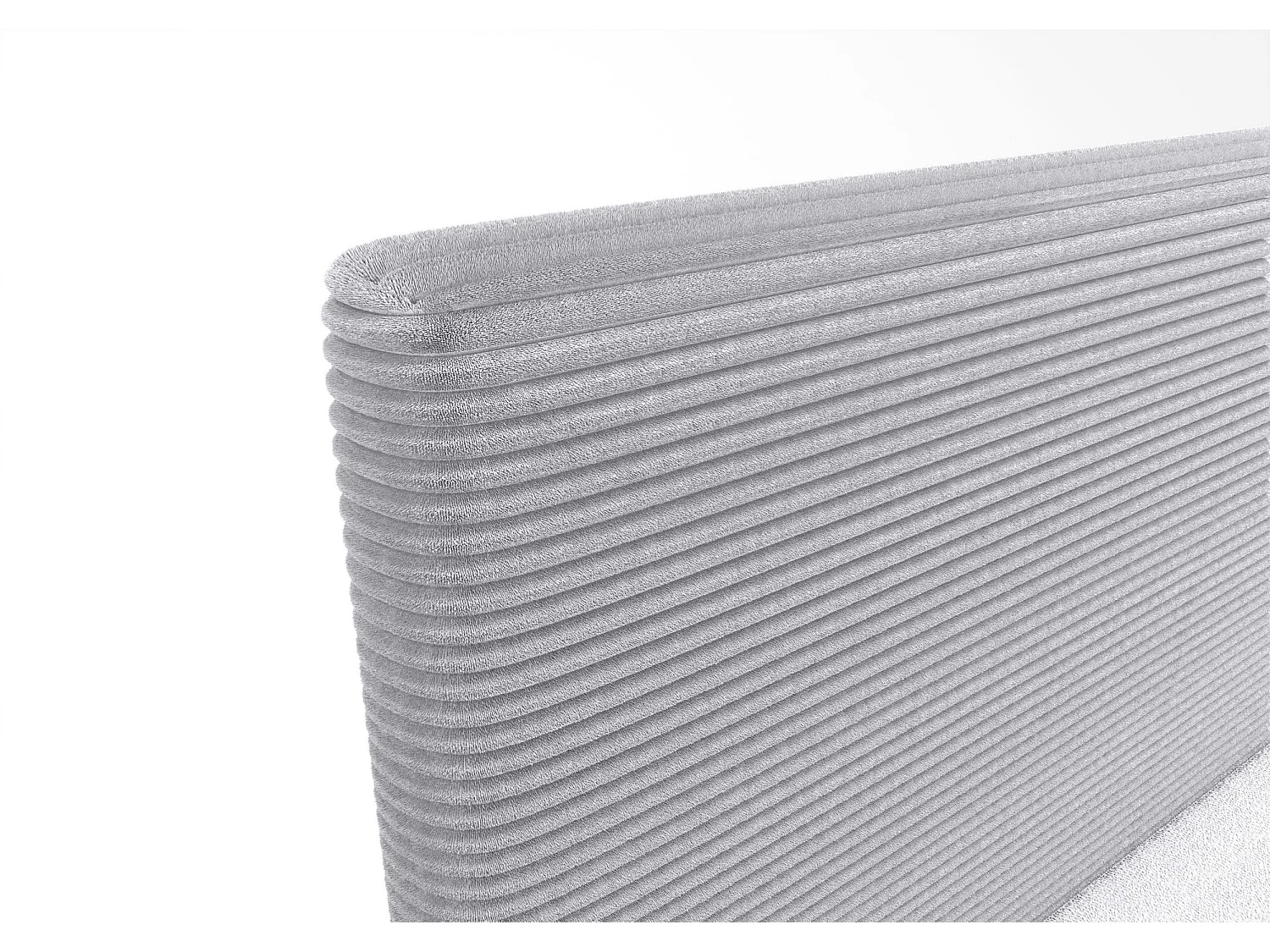 BEDANTE Boxspringbett NARA 160x200 POSO 110 Hellgrau Bett Bettkasten Ehebett Hotelbett Topper Matratze Schlafzimmer Stauraum