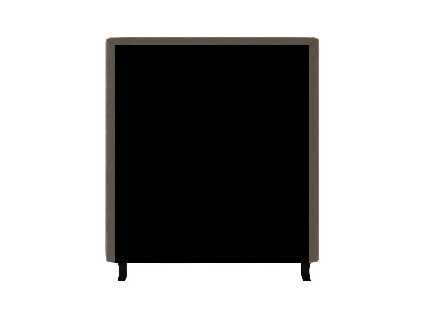 BEDANTE Lit Boxspring LIMBA 80x200 Monolith 15 Brun Lit avec coffre Lit simple Lit d’hôtel Surmatelas Matelas Chambre Espace de rangement