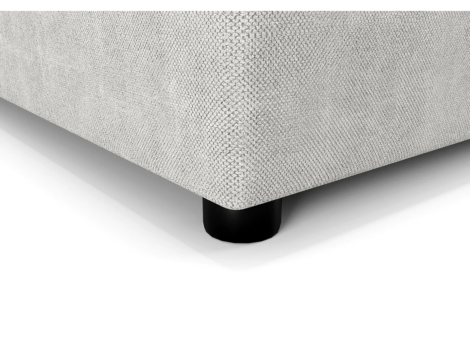 BEDANTE Boxspringbett KIDA 180x200 Curio 80 Hellgrau Bett Bettkasten Ehebett Hotelbett Schlafzimmer Topper Matratze Stauraum