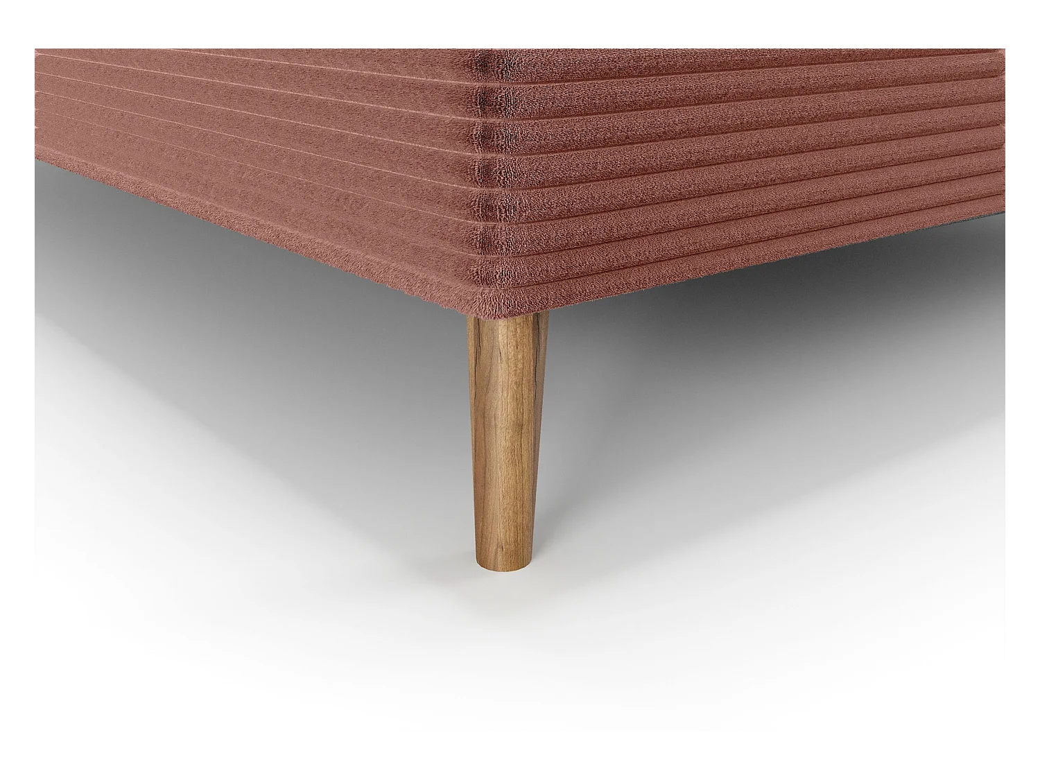 BEDANTE lit boxspring NARA 140x200 POSO 029 rose lit coffre de lit lit double lit d'hôtel surmatelas matelas chambre à coucher rangement