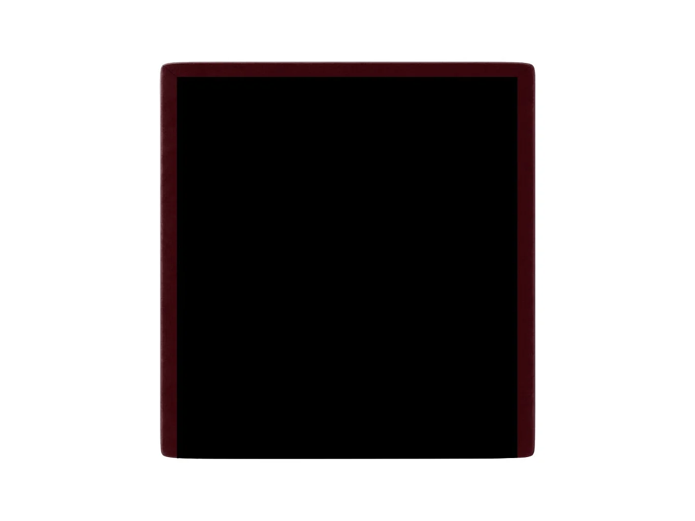 BEDANTE Lit Boxspring MANHATTAN 80x200 Monolith 59 Rouge Lit avec coffre Lit simple Lit d’hôtel Surmatelas Matelas Chambre Espace de rangement