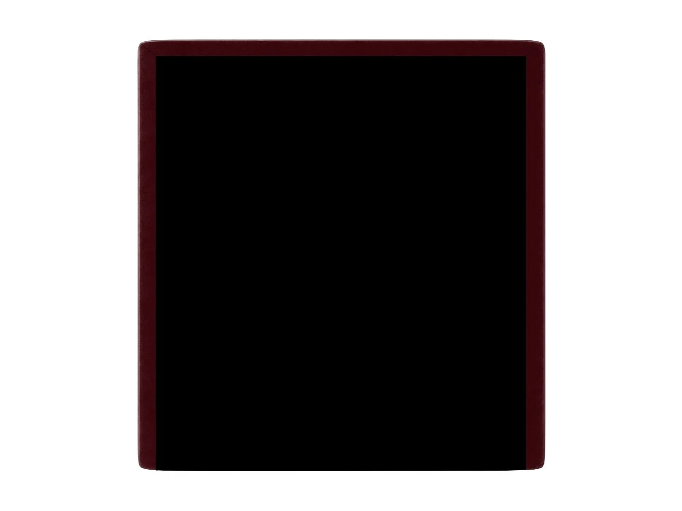 BEDANTE Boxspringbett MANHATTAN 80x200 Monolith 59 Rot Bett Bettkasten Einzellbett Hotelbett Topper Matratze Schlafzimmer Stauraum