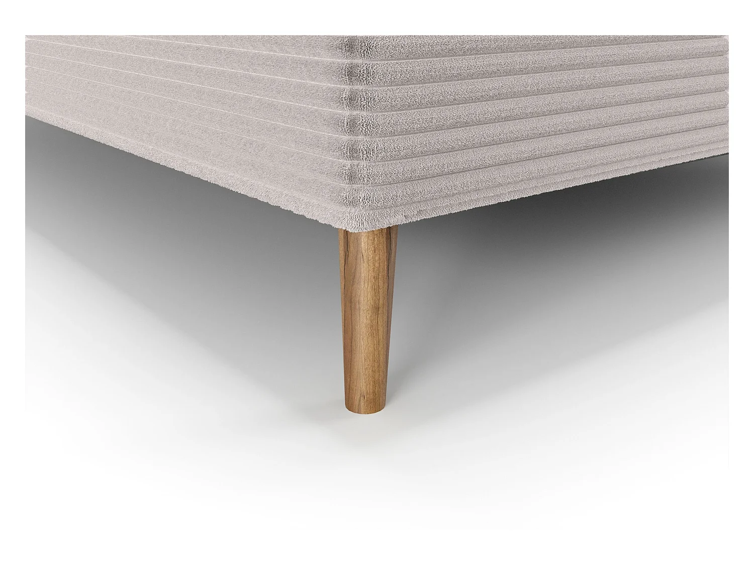 BEDANTE lit boxspring NARA 160x200 POSO 100 beige lit coffre de lit lit double lit d'hôtel surmatelas matelas chambre à coucher rangement