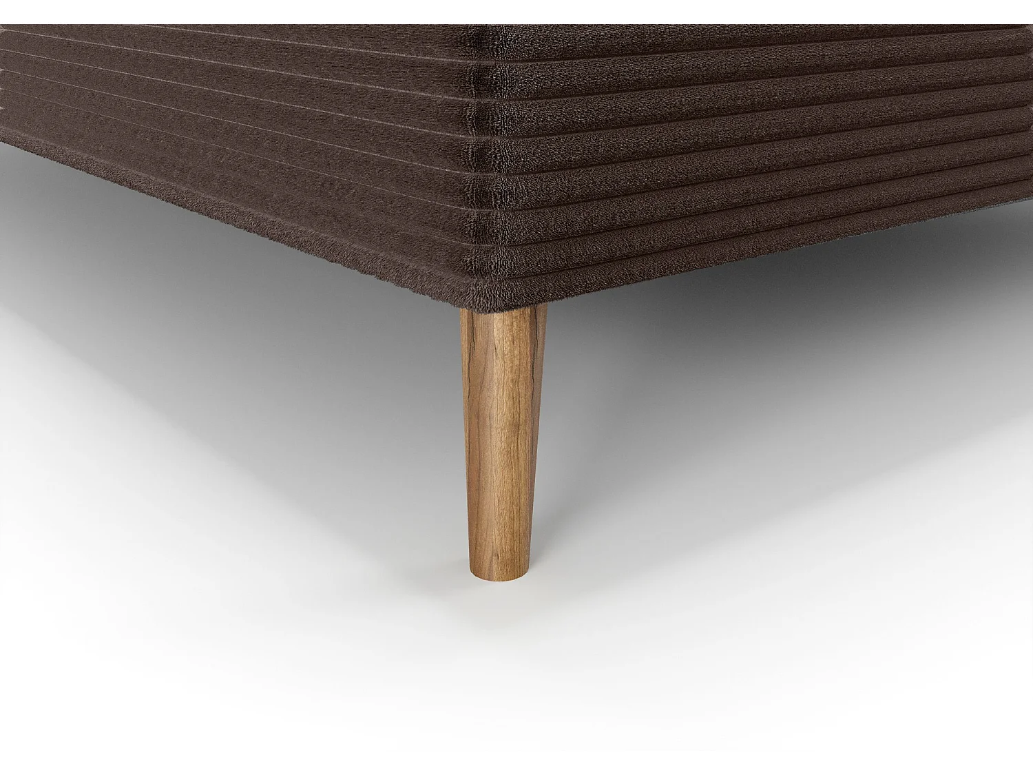 BEDANTE Boxspringbett NARA 160x200 POSO 004 Braun Bett Bettkasten Ehebett Hotelbett Topper Matratze Schlafzimmer Stauraum