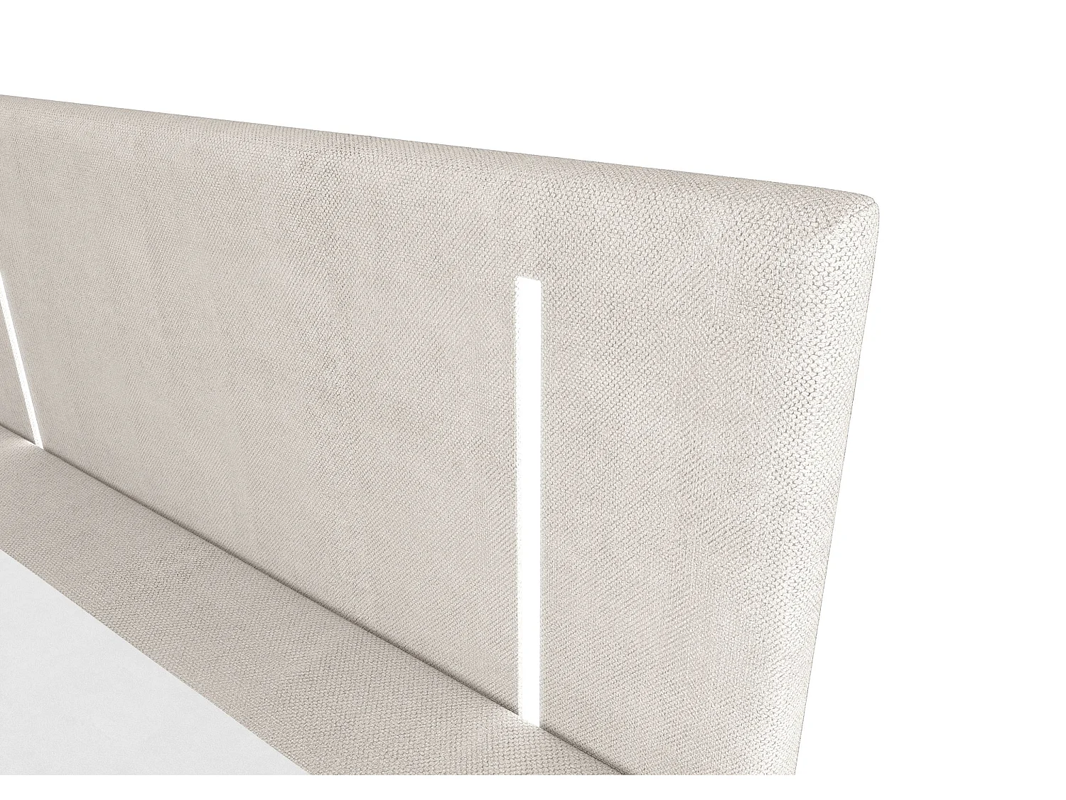 BEDANTE lit boxspring ONO 160x200 CURIO 02 beige lit coffre de lit lit double lit d'hôtel surmatelas matelas chambre à coucher rangement