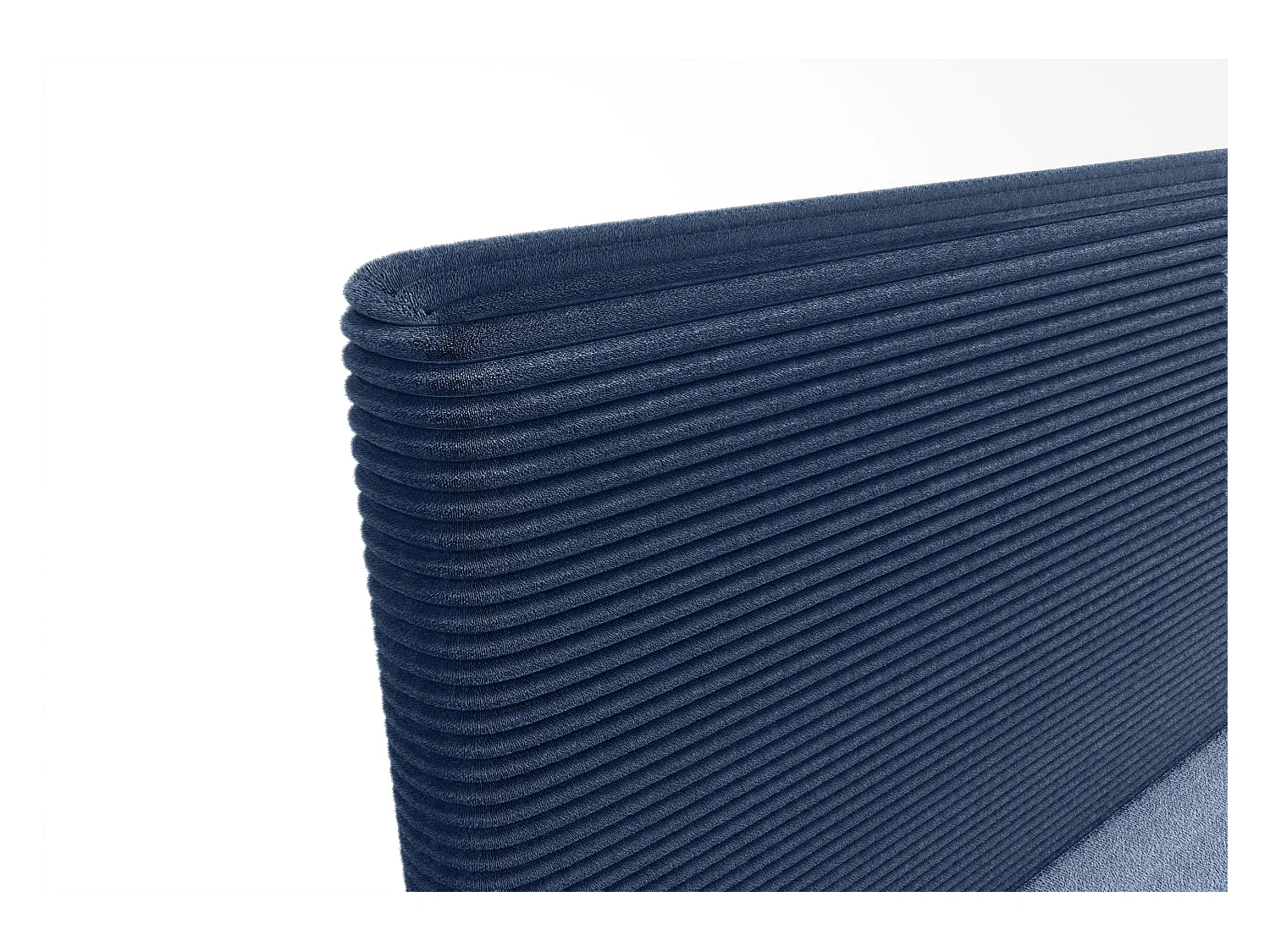BEDANTE lit boxspring NARA 160x200 POSO bleu foncé 05 lit coffre de lit lit double lit d'hôtel surmatelas matelas chambre à coucher rangement