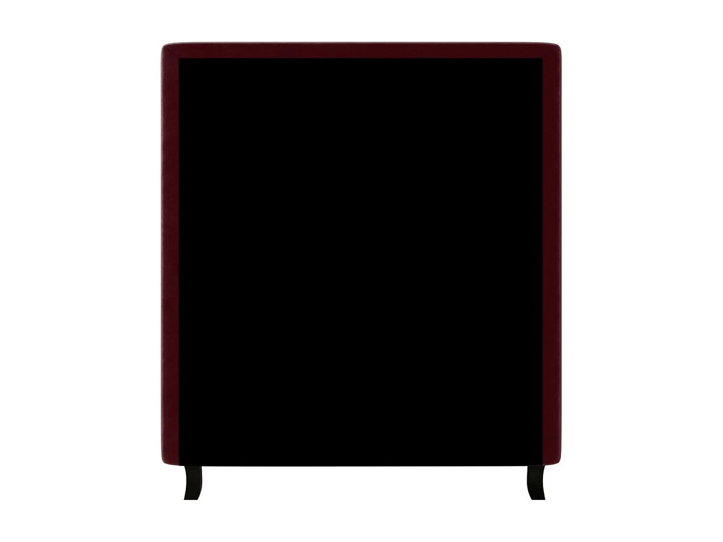 BEDANTE Boxspringbett LIMBA 80x200 Monolith 59 Rot Bett Bettkasten Einzellbett Hotelbett Topper Matratze Schlafzimmer Stauraum