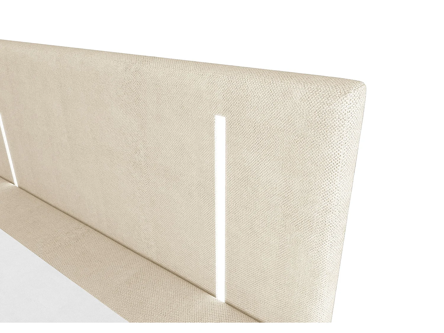 BEDANTE Boxspringbett ONO 140x200 CURIO 09 Ecru Bett Bettkasten Ehebett Hotelbett Topper Matratze Schlafzimmer Stauraum