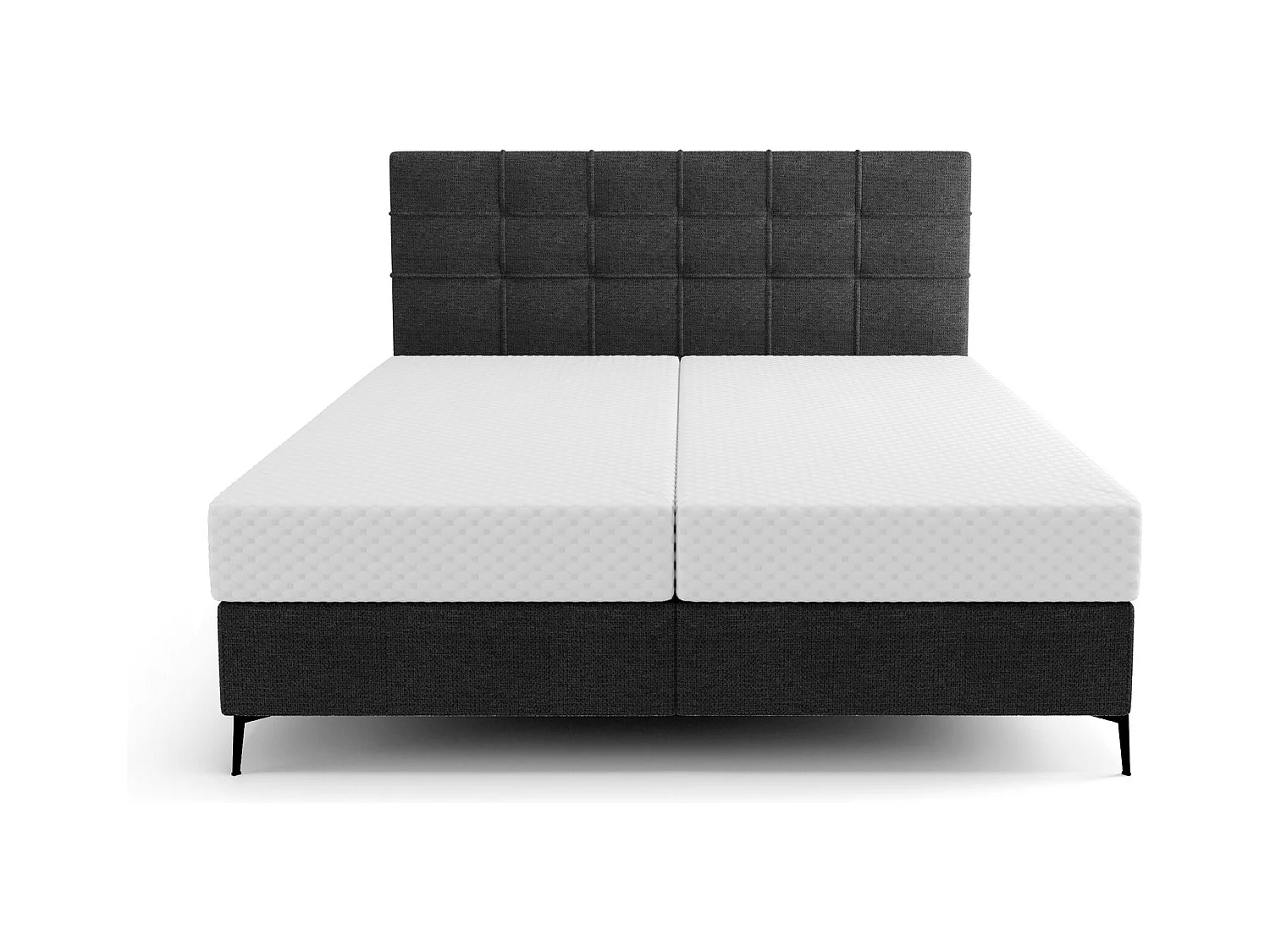 BEDANTE Lit boxspring INAO 160x200 ARAGON 99 Lit Coffre Lit double Lit d’hôtel Surmatelas Matelas Chambre à coucher Rangement