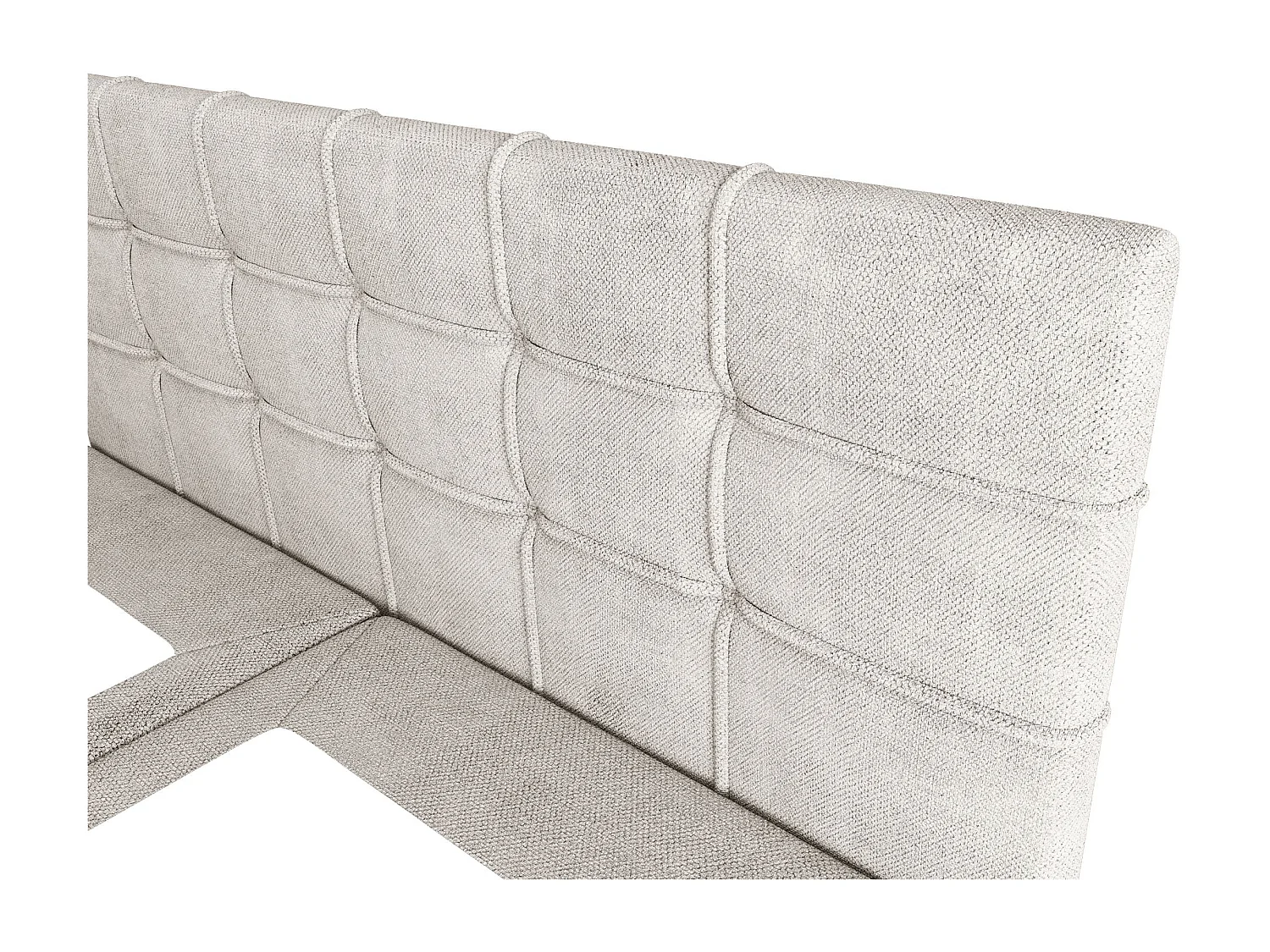 BEDANTE Boxspringbett KIDA 140x200 Curio 02 Creme Bett Bettkasten Ehebett Hotelbett Schlafzimmer Topper Matratze Stauraum