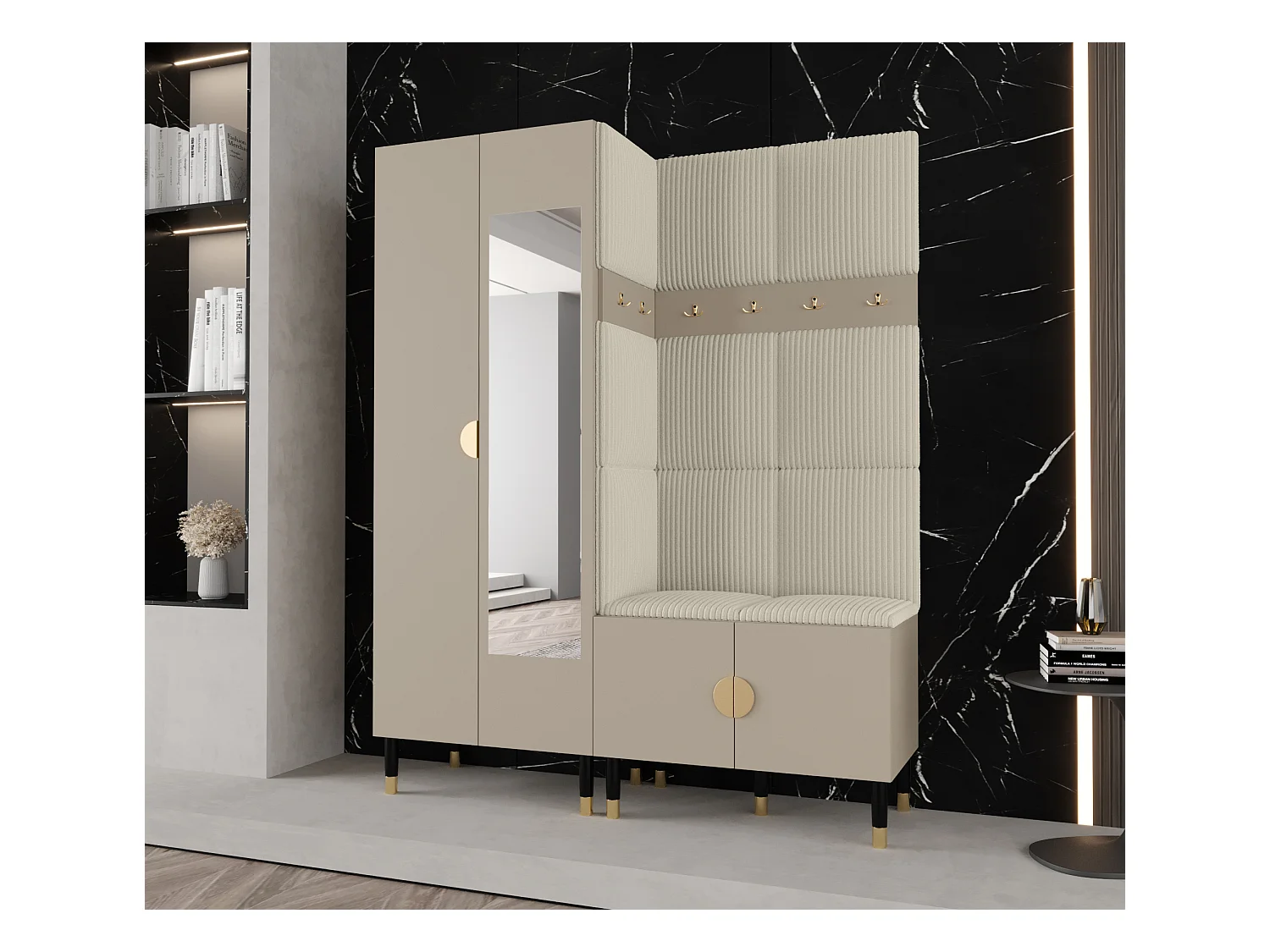 Ensemble de garde-robe Palermo 14 200/158/46 (Cachemire/Poso 100)