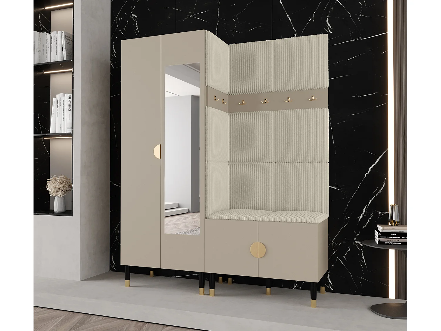 Ensemble de garde-robe Palermo 14 200/158/46 (Cachemire/Poso 100)