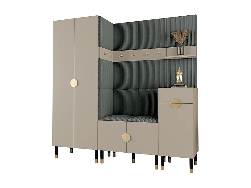 Ensemble de garde-robe Palermo 1 200/200/46 (Cachemire/Poso 60)