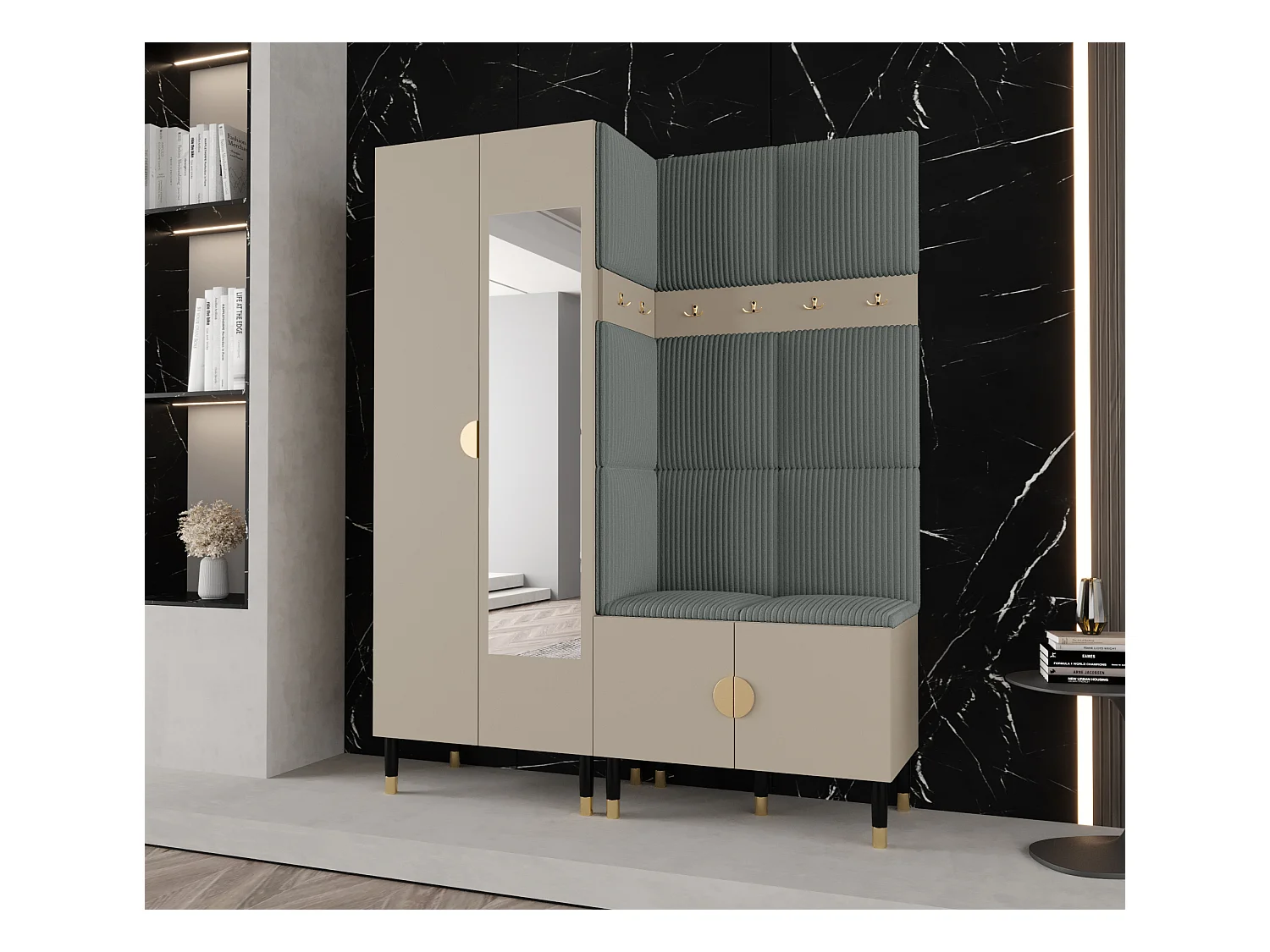 Ensemble de garde-robe Palermo 14 200/158/46 (Cachemire/Poso 60)