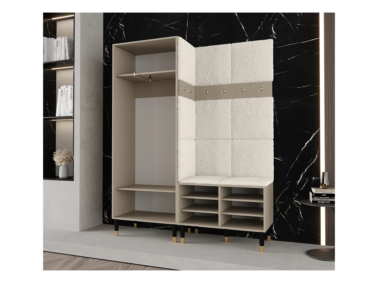 Ensemble de garde-robe Palermo 14 200/158/46 (Cachemire/Poso 60)