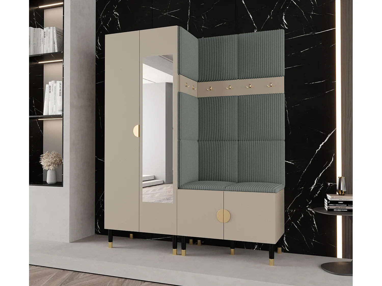 Ensemble de garde-robe Palermo 14 200/158/46 (Cachemire/Poso 60)