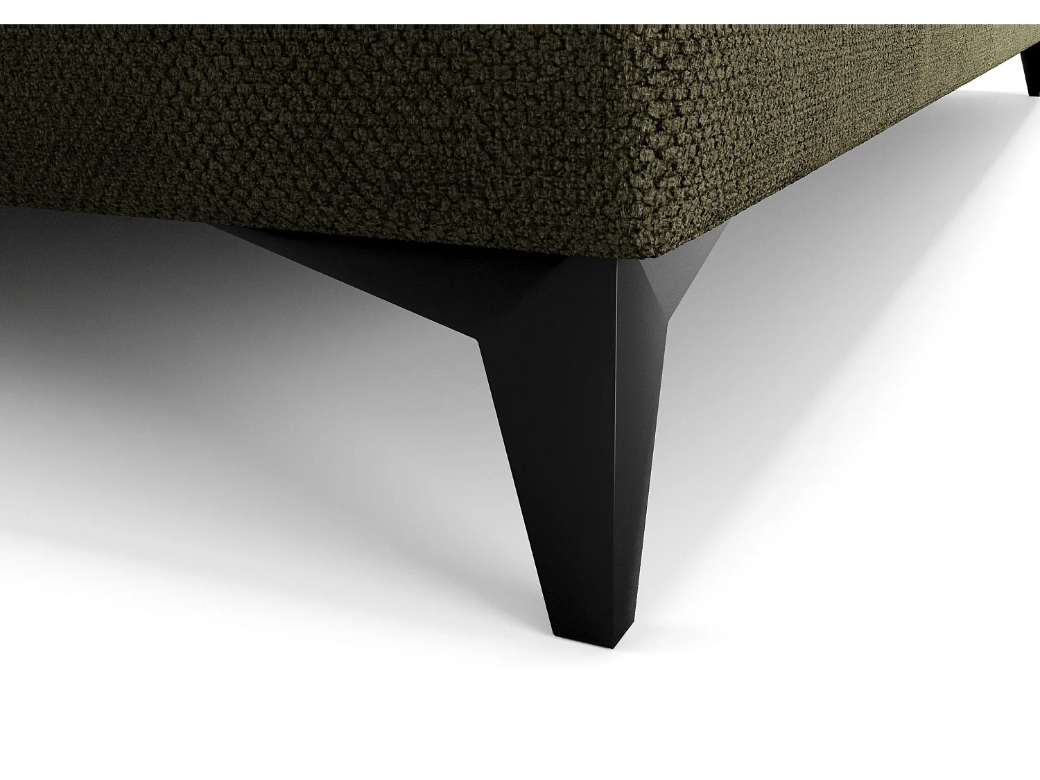 BEDANTE lit boxspring ONO 160x200 CURIO 39 vert lit coffre de lit lit double lit d'hôtel surmatelas matelas chambre à coucher rangement