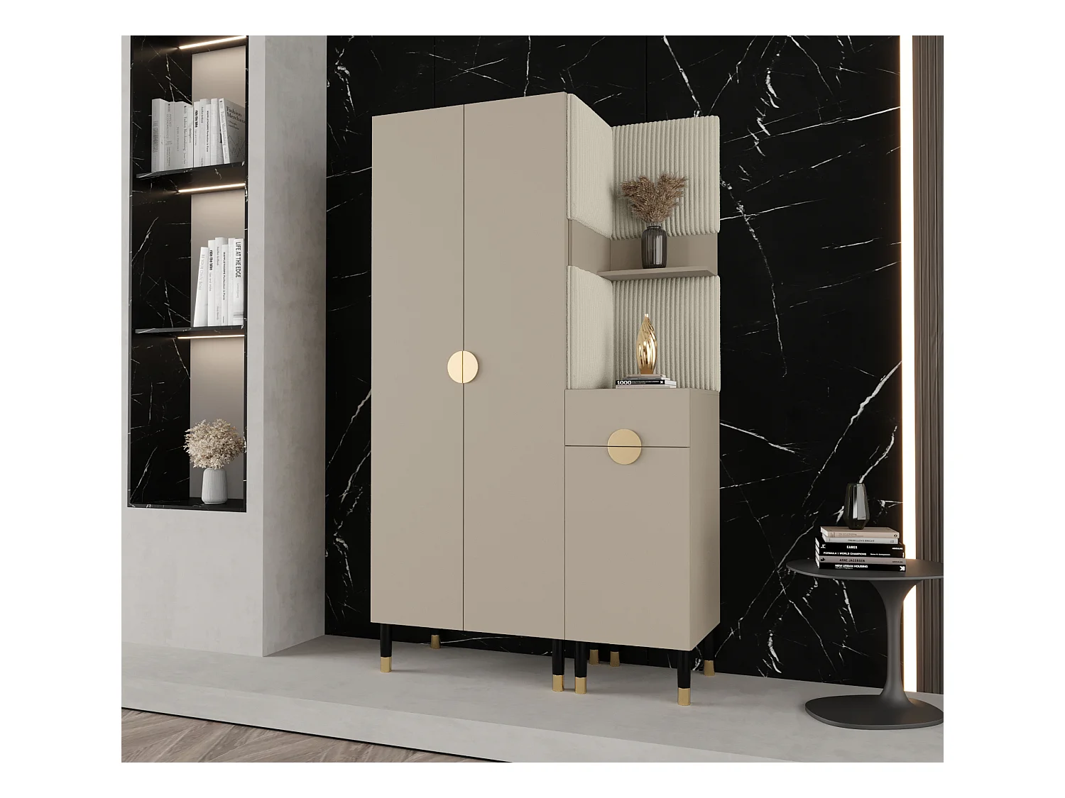 Ensemble de garde-robe Palermo 6 200/116/46 (Cachemire/Poso 100)