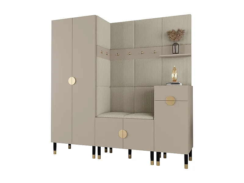 Set guardaroba Palermo 1 200/200/46 (Cashmere/Poso 100)