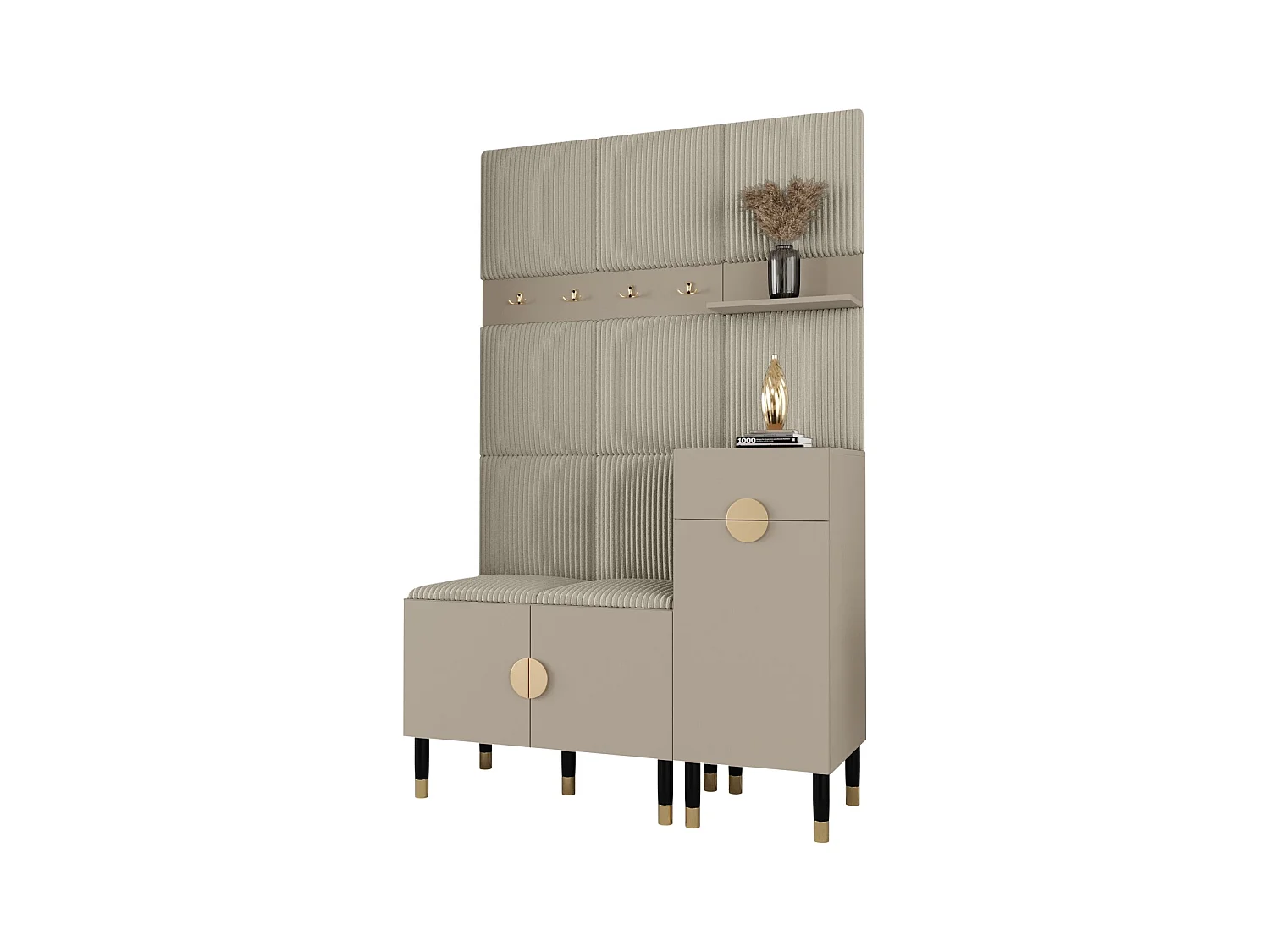 Garderobenset Palermo 5 200/126/46 (Kaschmir/Poso 100)