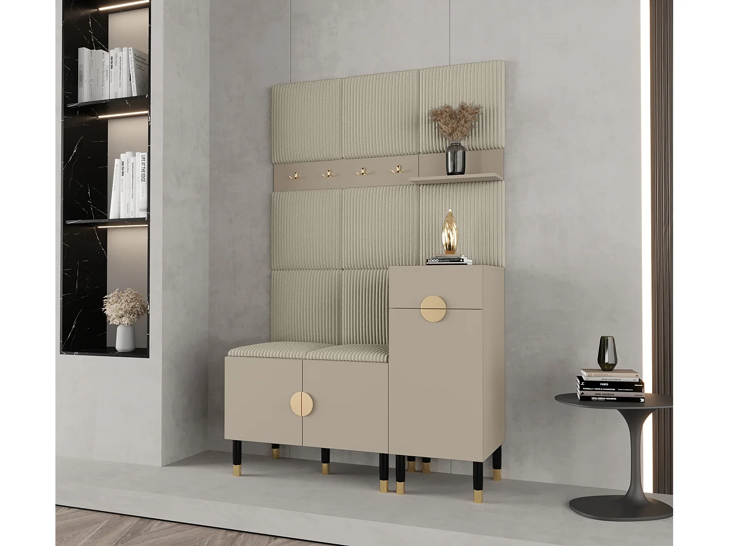 Ensemble de garde-robe Palermo 5 200/126/46 (Cachemire/Poso 100)