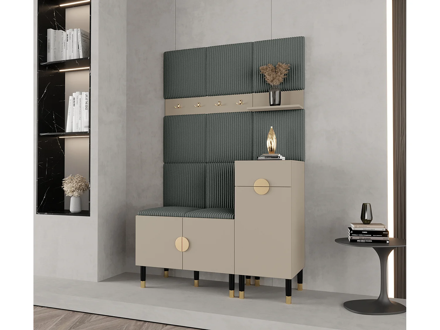 Ensemble de garde-robe Palermo 5 200/126/46 (Cachemire/Poso 60)