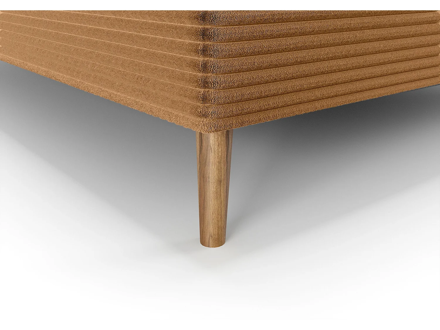 BEDANTE lit boxspring NARA 160x200 POSO 001 orange lit coffre de lit lit double lit d'hôtel surmatelas matelas chambre à coucher rangement