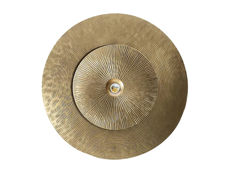 De Double Full Moon Wandlamp - Messing - M