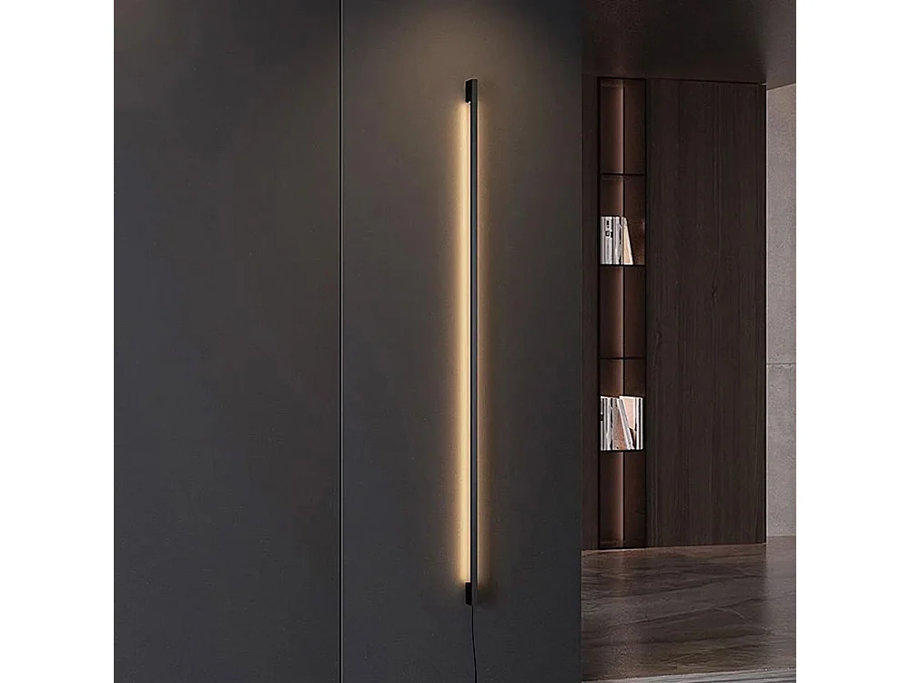 Toolight LHJ065-W væglampe sort 1,5X4X150CM