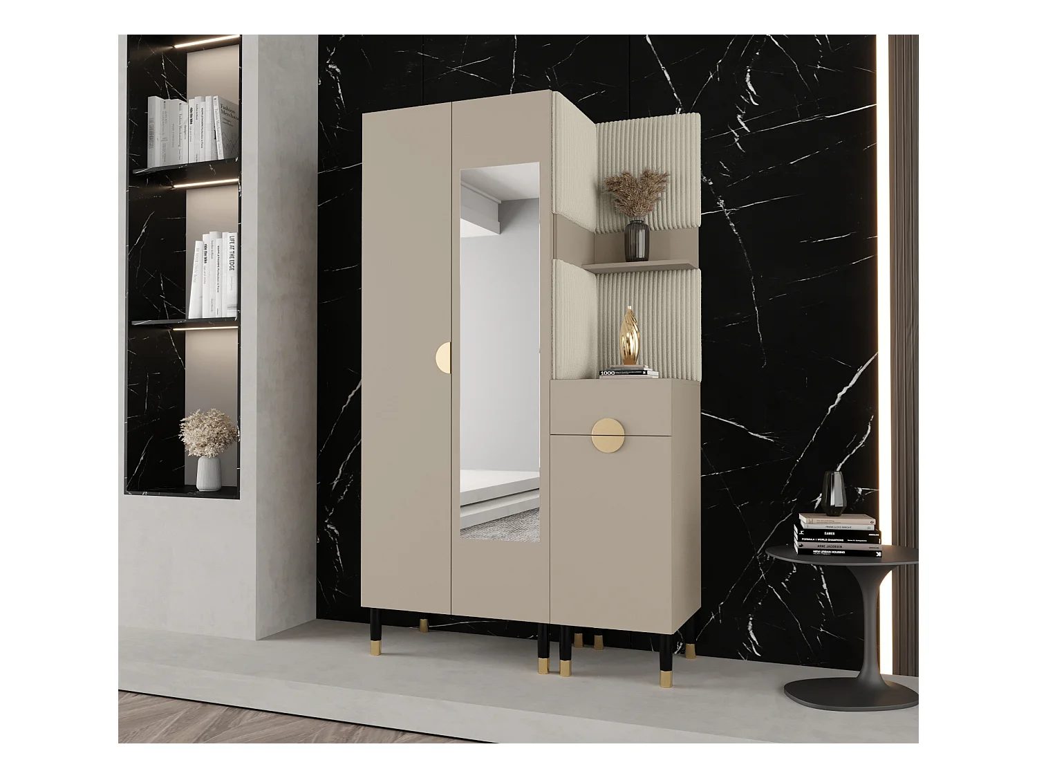 Ensemble de garde-robe Palermo 16 200/116/46 (Cachemire/Poso 100)