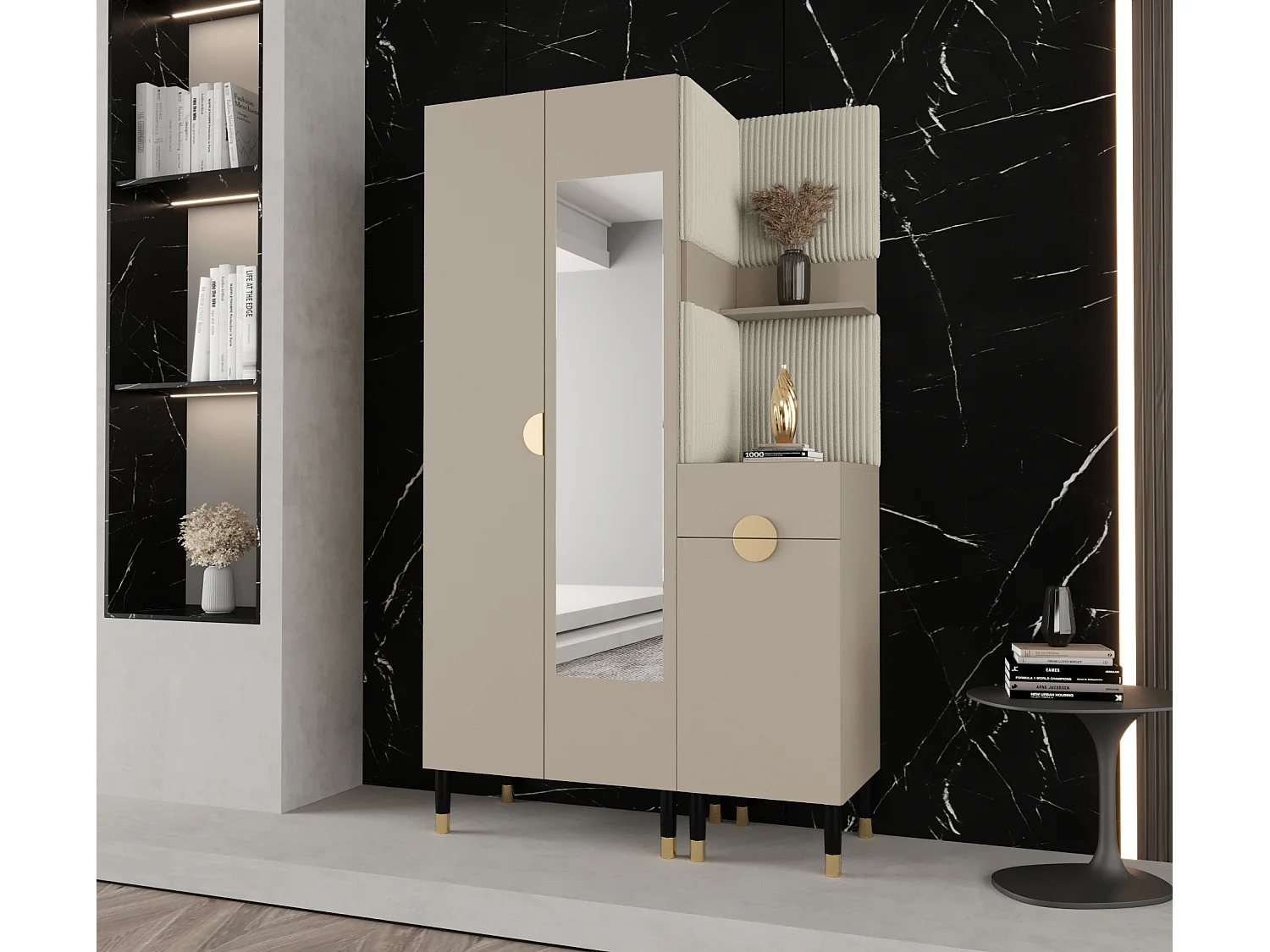 Ensemble de garde-robe Palermo 16 200/116/46 (Cachemire/Poso 100)