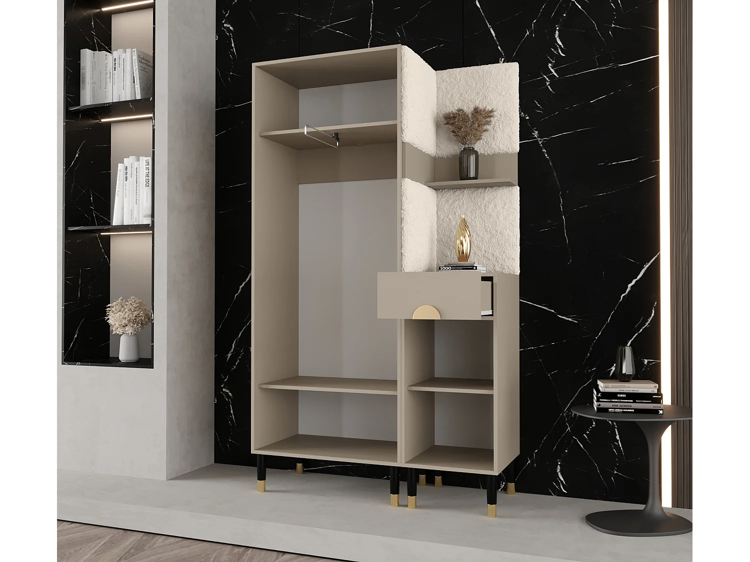 Ensemble de garde-robe Palermo 16 200/116/46 (Cachemire/Poso 100)