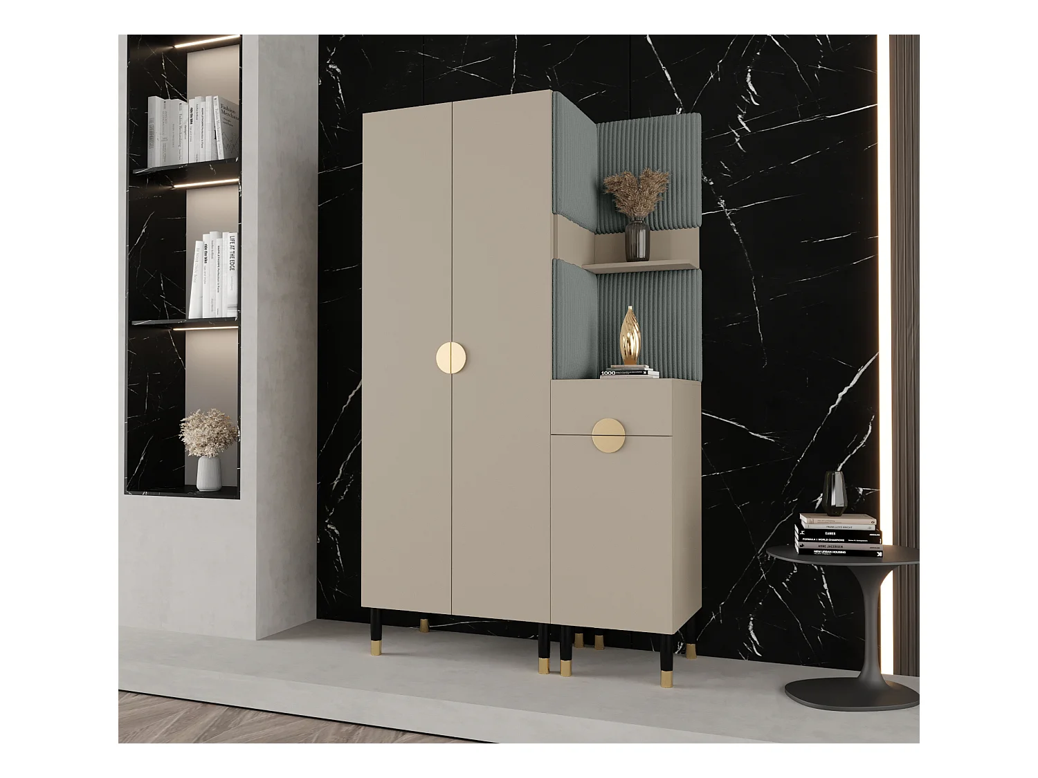 Ensemble de garde-robe Palermo 6 200/116/46 (Cachemire/Poso 60)