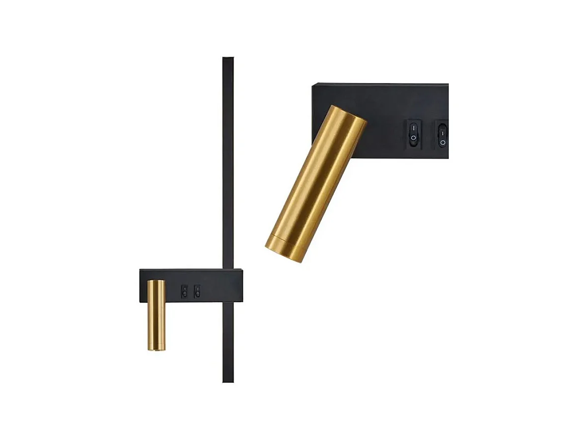 Applique Murale Toolight APP1439-W Black