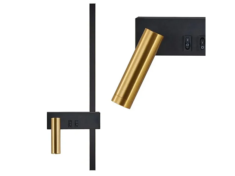 Wandlamp Toolight APP1439-W Black
