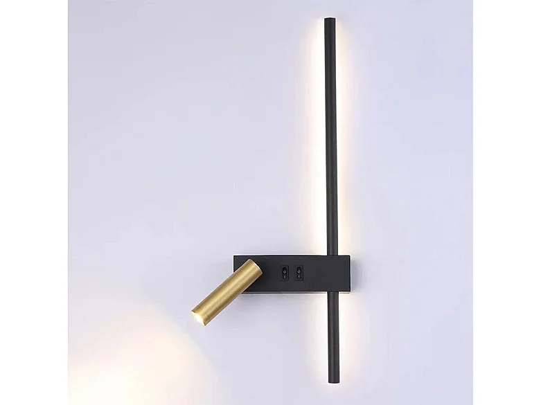 Wandlamp Toolight APP1439-W Black