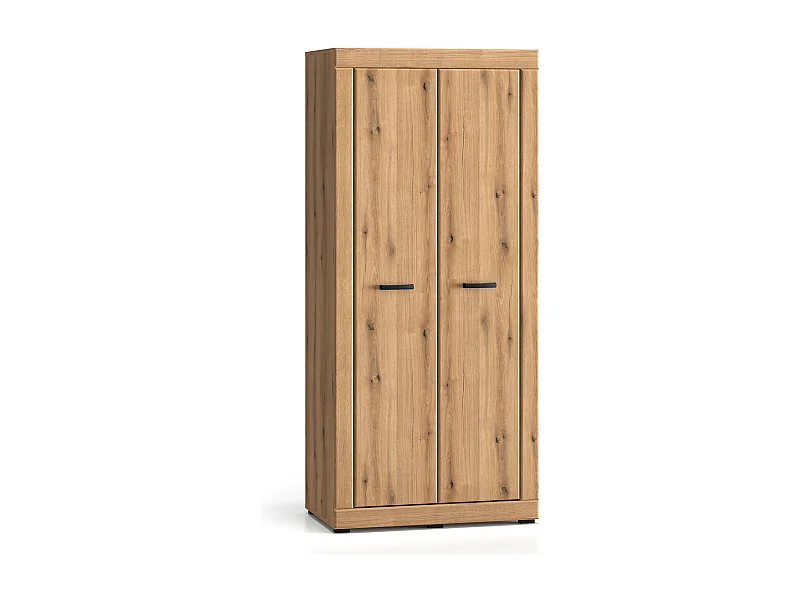 KLEIDERSCHRANK Dora Evoke Eiche 87 / 53 / 195cm