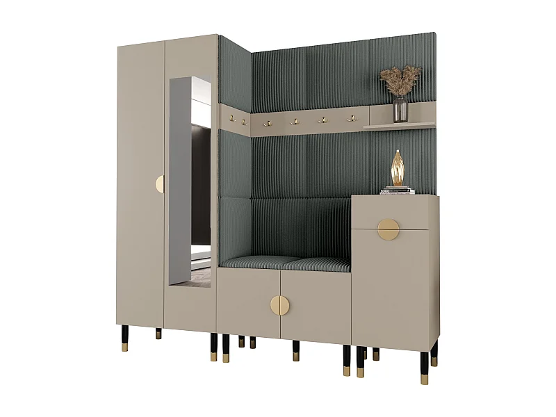 Garderobekast Palermo 13 200/200/46 (Kasjmier/Poso 60)