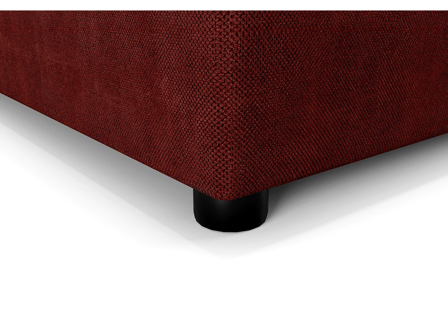 BEDANTE Boxspringbett KIDA 140x200 Curio 57 Rot Bett Bettkasten Ehebett Hotelbett Schlafzimmer Topper Matratze Stauraum