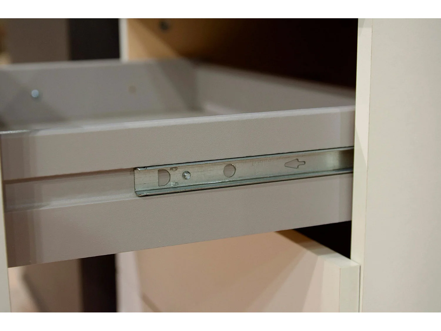 NACHTKONSOLE Budapest Eiche Viking / graphit 52 / 38 / 40cm