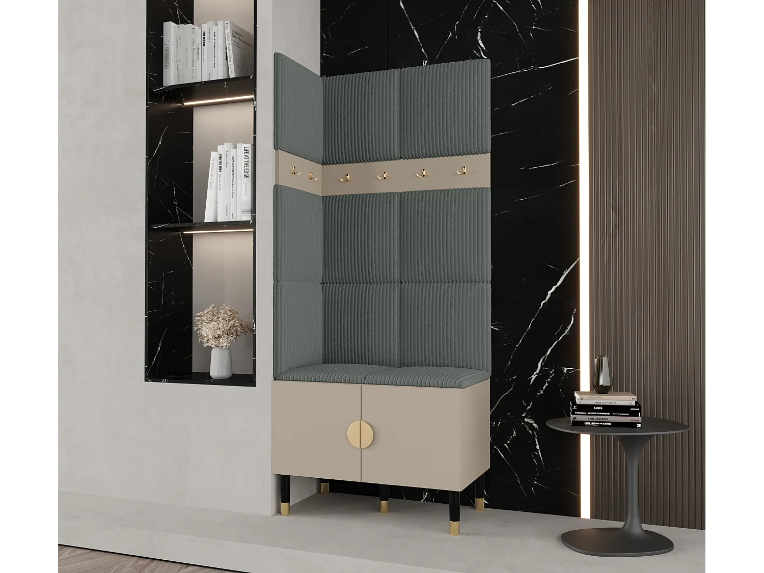 Ensemble de garde-robe Palermo 11 200/84/46 (Cachemire/Poso 60)