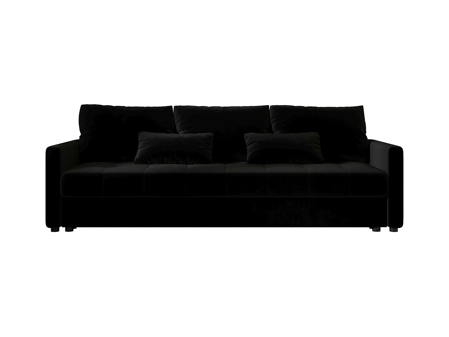 BEDANTE CANAPÉ MOS BIS avec fonction lit ITAKA 15 Noir