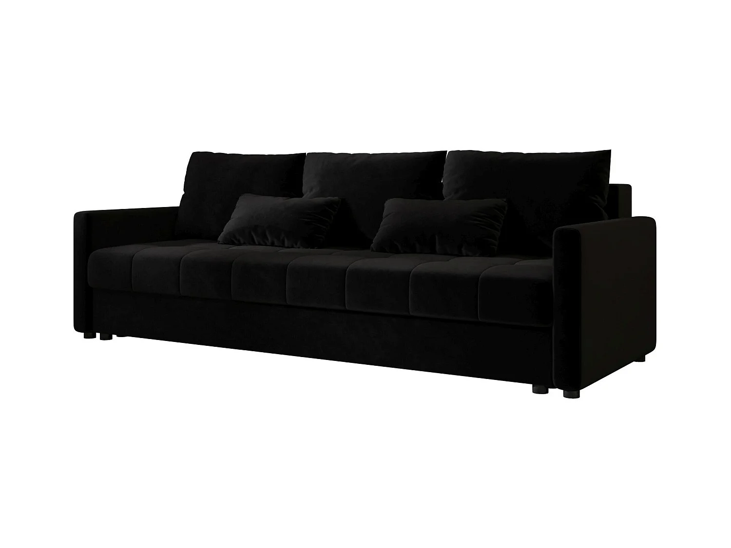 BEDANTE CANAPÉ MOS BIS avec fonction lit ITAKA 15 Noir