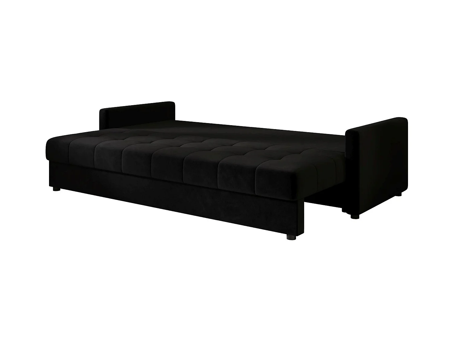 BEDANTE CANAPÉ MOS BIS avec fonction lit ITAKA 15 Noir