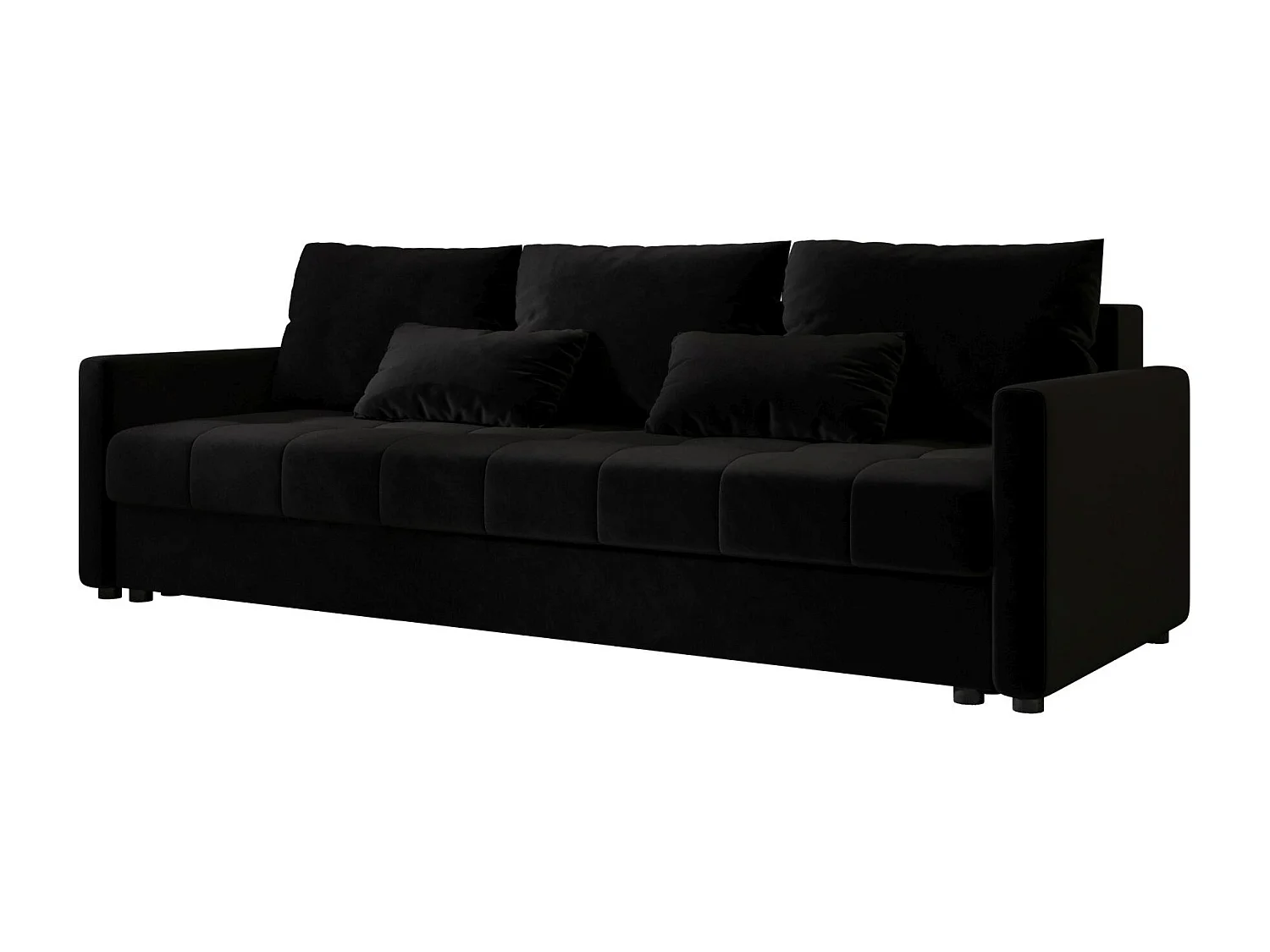 BEDANTE CANAPÉ MOS BIS avec fonction lit ITAKA 15 Noir