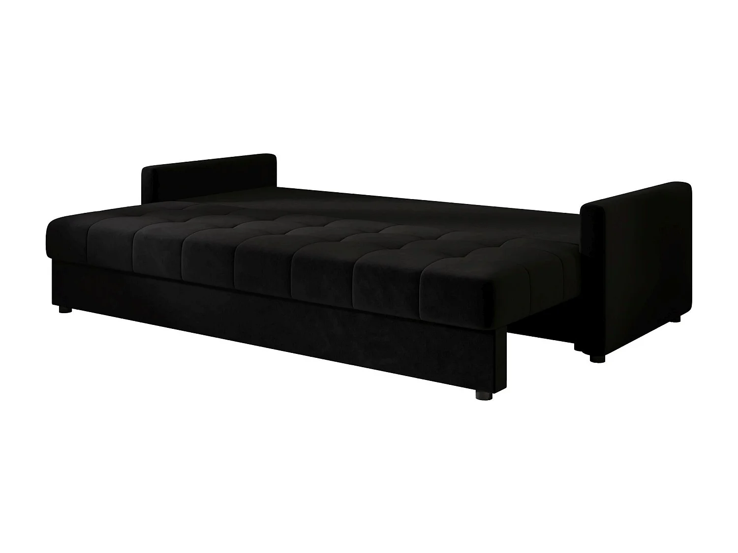 BEDANTE CANAPÉ MOS BIS avec fonction lit ITAKA 15 Noir